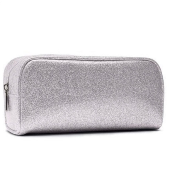 Silver Glitter Deluxe Pencil Pouch - Picture 2 of 7